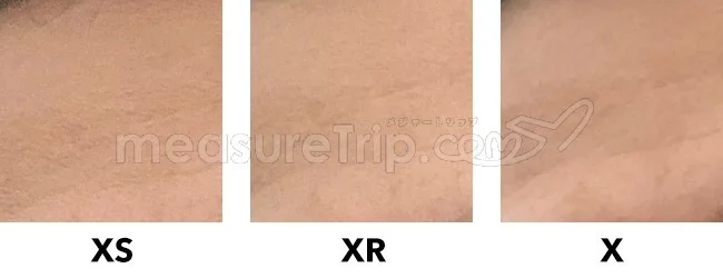 iPhoneX、iPhoneXR、iPhoneXSの撮影写真の画質を比較